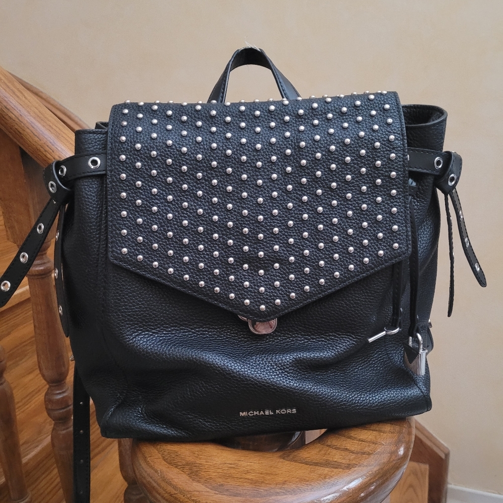 Michael Kors Leather Napsack